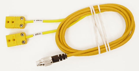 AIM MYCHRON 4, 5 2T DOUBLE YELLOW PATCH CABLE