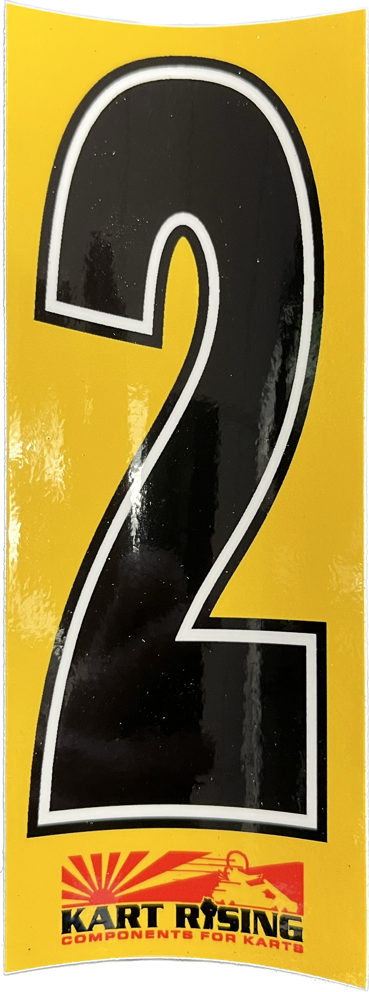 NUMBER STICKER 2