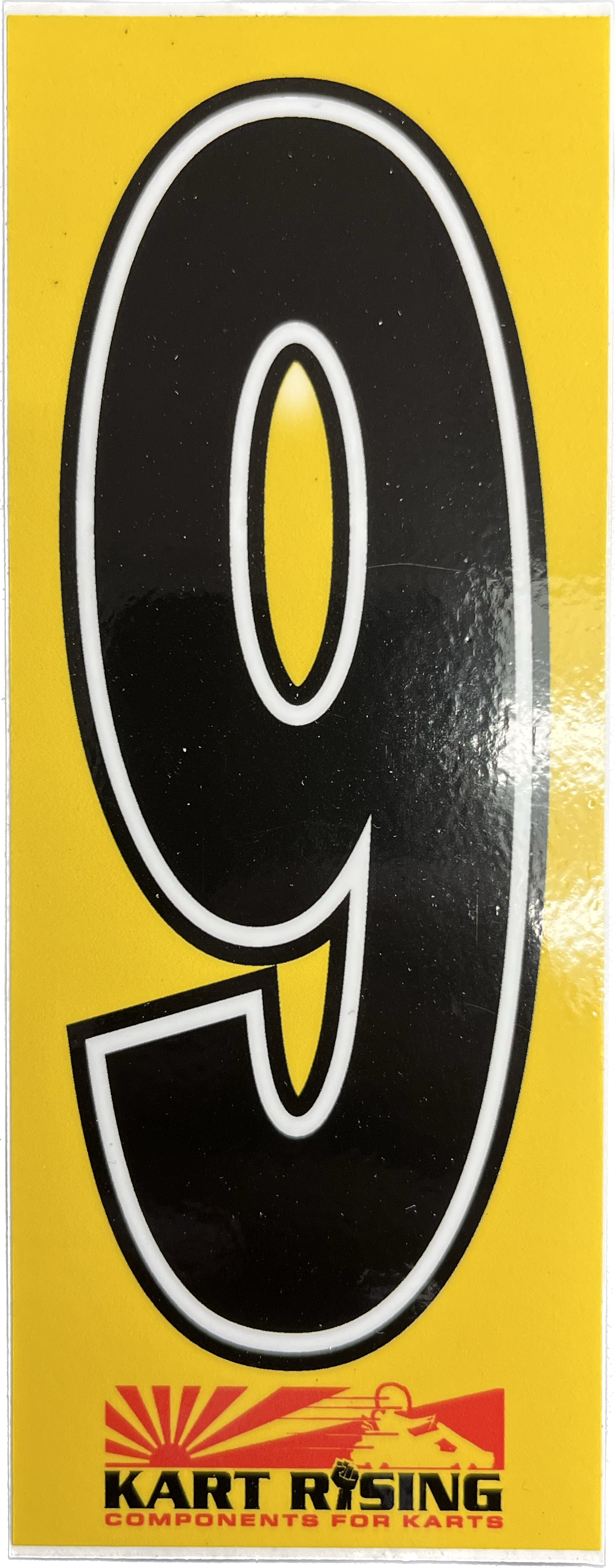 NUMBER STICKER 9