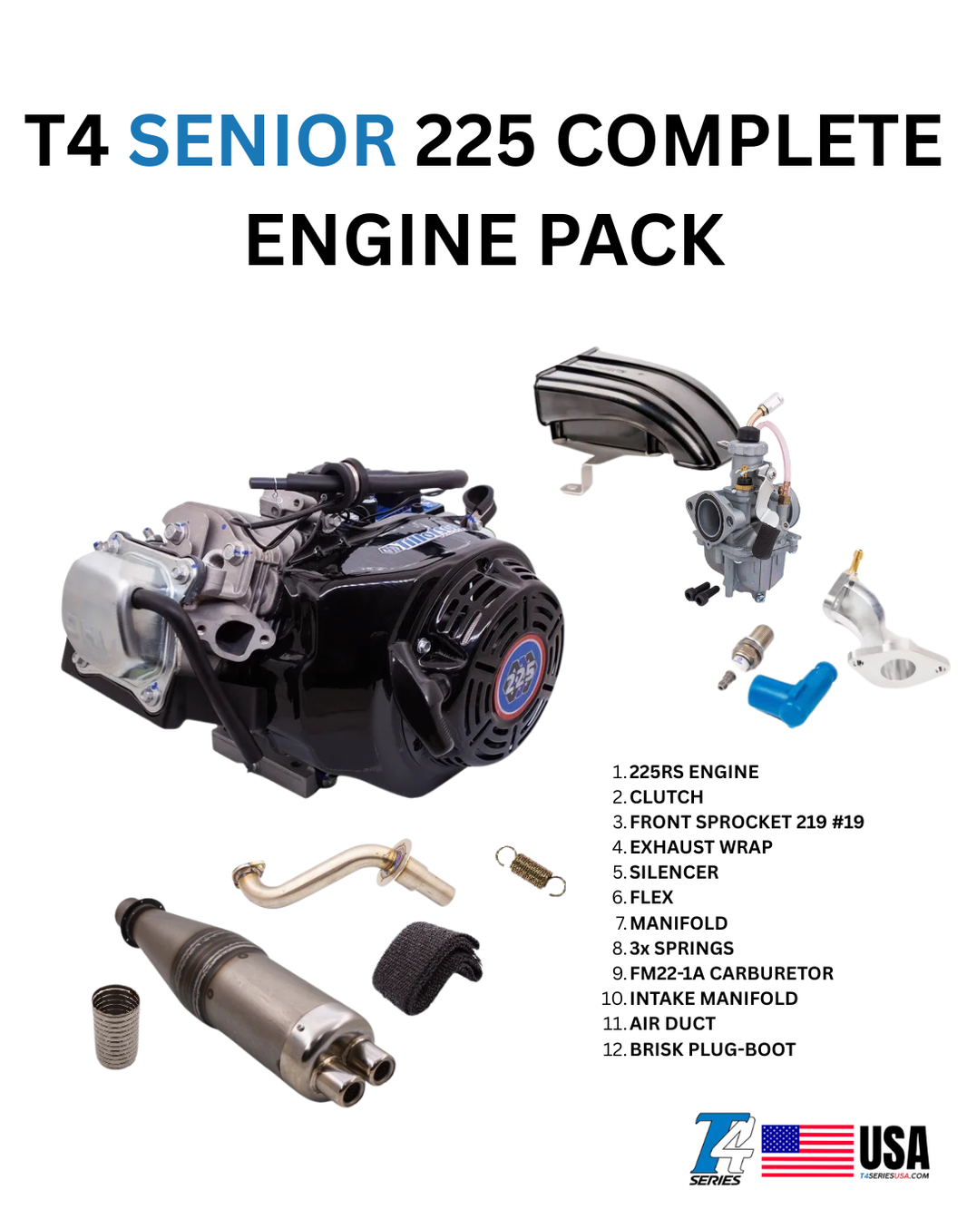 T4 ENGINES – Kart Rising LLC