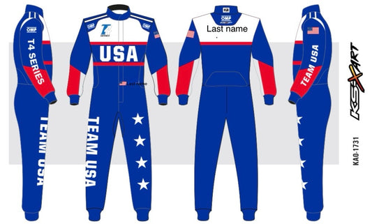 OFFICIAL TEAM USA RACING SUIT - CUSTOMIZED