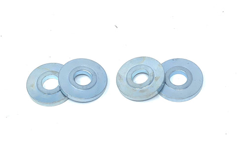 25MM SPINDLE SPACER 3.8MM WHITE GALVANIZED