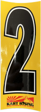 NUMBER STICKER 2