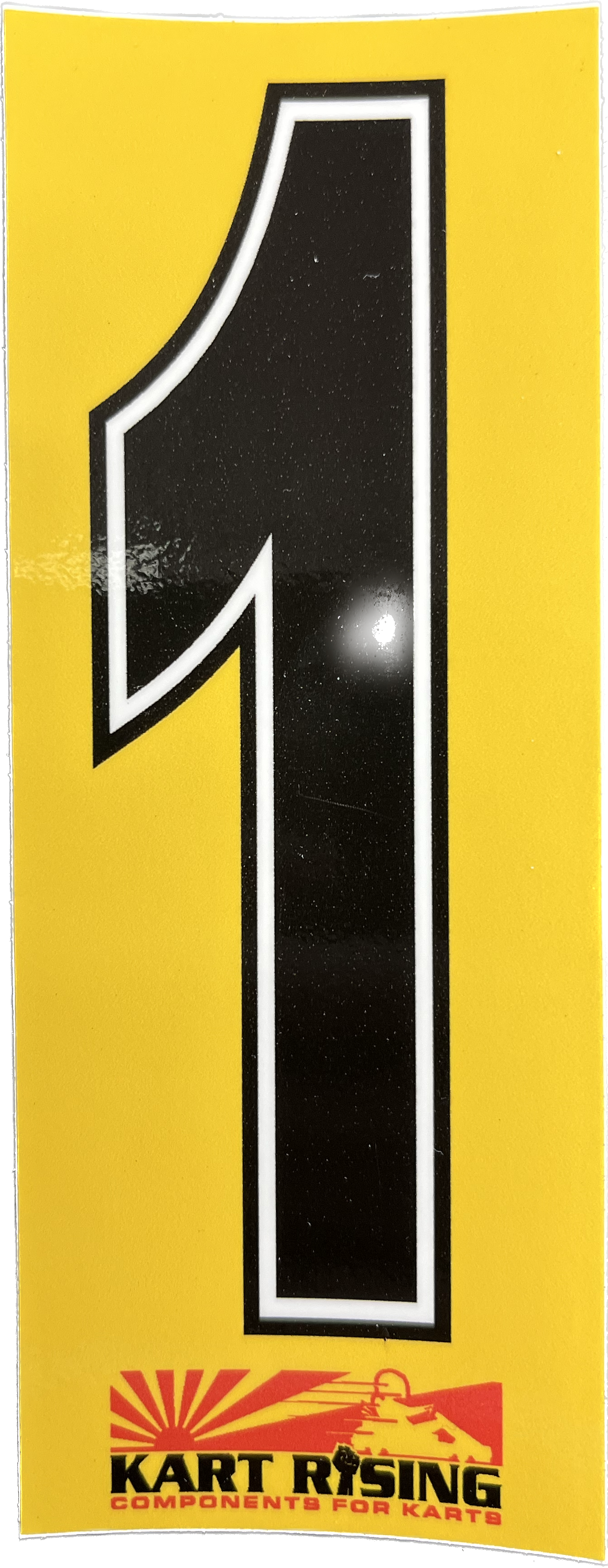NUMBER STICKER 1