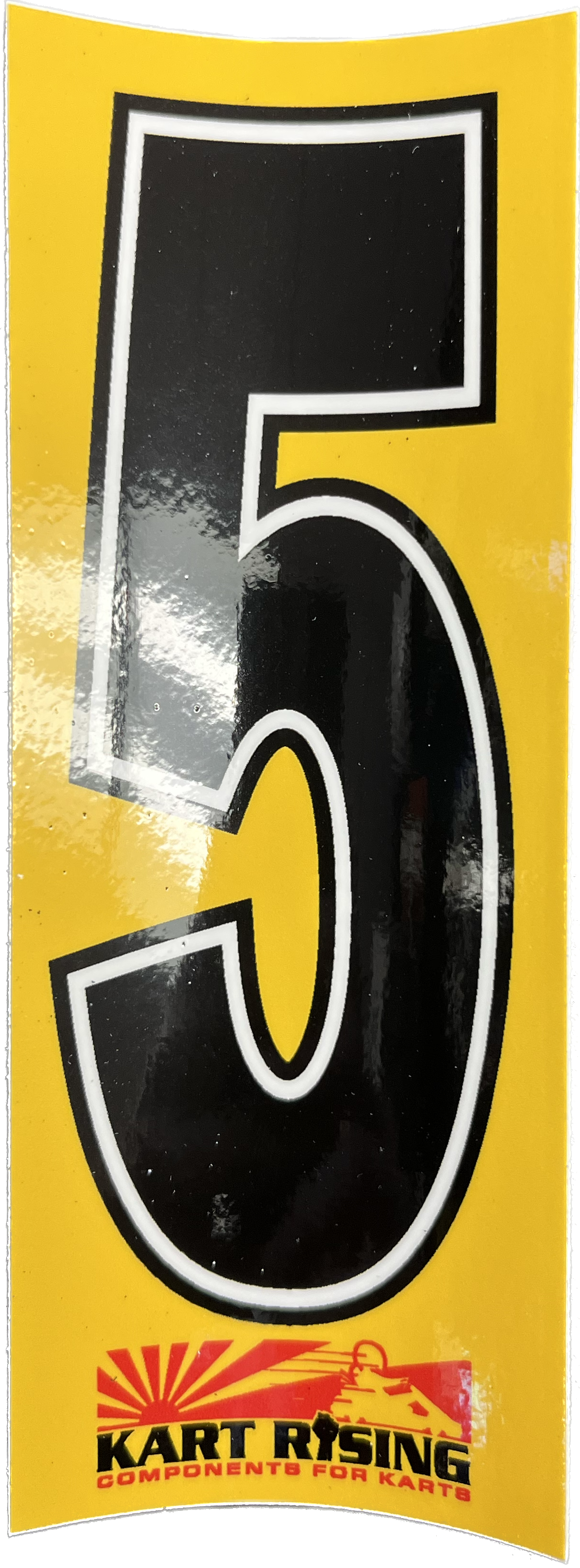 NUMBER STICKER 5