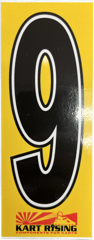 NUMBER STICKER 9